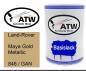 Preview: Land-Rover, Maya Gold Metallic, 846 / GAN: 500ml Lackdose, von ATW Autoteile West.